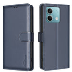 BINFEN COLOR BF32 For Xiaomi Redmi Note 13 4G Leather Phone Case Litchi Texture RFID Blocking Phone Cover