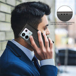 BINFEN COLOR BF32 For Xiaomi Redmi Note 13 Pro 4G Phone Case Litchi Texture RFID Blocking Leather Phone Cover