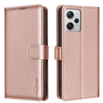 BINFEN COLOR BF32 For Xiaomi Redmi Note 12 Pro 5G / Note 12 Pro Speed 5G / Poco X5 Pro 5G PU Leather Phone Stand Cover