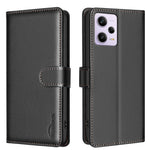 BINFEN COLOR BF32 For Xiaomi Poco X5 Pro 5G / Redmi Note 12 Pro 5G / Note 12 Pro Speed 5G Phone Case Litchi Texture Leather Cover