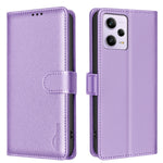 BINFEN COLOR BF32 For Xiaomi Poco X5 Pro 5G / Redmi Note 12 Pro 5G / Note 12 Pro Speed 5G Phone Case Litchi Texture Leather Cover