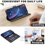 BINFEN COLOR BF32 For Xiaomi Redmi Note 12 4G Cell Phone Case RFID Blocking Leather Phone Stand Cover