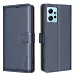 BINFEN COLOR BF32 For Xiaomi Redmi Note 12 4G Cell Phone Case RFID Blocking Leather Phone Stand Cover