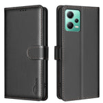 BINFEN COLOR BF32 För Xiaomi Redmi Note 12 5G (Global) / (Kina) / (Indien) / Poco X5 5G Flipfodral i läder, mobilfodral