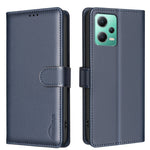 BINFEN COLOR BF32 För Xiaomi Redmi Note 12 5G (Global) / (Kina) / (Indien) / Poco X5 5G Flipfodral i läder, mobilfodral