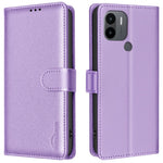 BINFEN COLOR BF32 For Xiaomi Redmi A1 4G / A2 4G / A1+ 4G / A2+ 4G / Poco C50 4G Case Litchi Texture RFID Blocking Leather Phone Cover