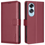 BINFEN COLOR BF32 For Oppo A60 4G Phone Case Litchi Texture RFID Blocking Leather Phone Cover