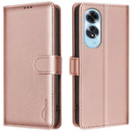 BINFEN COLOR BF32 For Oppo A60 4G Phone Case Litchi Texture RFID Blocking Leather Phone Cover