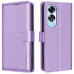 BINFEN COLOR BF32 For Oppo A60 4G Phone Case Litchi Texture RFID Blocking Leather Phone Cover