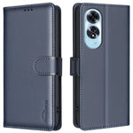 BINFEN COLOR BF32 For Oppo A60 4G Phone Case Litchi Texture RFID Blocking Leather Phone Cover