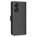 BINFEN COLOR BF32 For Oppo A78 5G Litchi Texture Leather Phone Cover Phone Stand Case with RFID Blocking