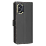 BINFEN COLOR BF32 For Oppo A38 4G / A18 4G RFID Blocking Phone Case Wallet Litchi Texture PU Leather Phone Cover