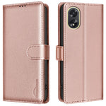 BINFEN COLOR BF32 For Oppo A38 4G / A18 4G RFID Blocking Phone Case Wallet Litchi Texture PU Leather Phone Cover