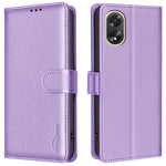 BINFEN COLOR BF32 For Oppo A38 4G / A18 4G RFID Blocking Phone Case Wallet Litchi Texture PU Leather Phone Cover