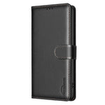 BINFEN COLOR BF32 For Oppo A59 5G Phone Case Litchi Texture RFID Blocking PU Leather Phone Cover