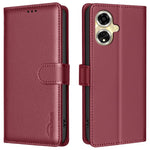 BINFEN COLOR BF32 For Oppo A59 5G Phone Case Litchi Texture RFID Blocking PU Leather Phone Cover