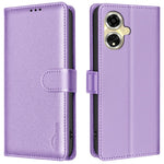 BINFEN COLOR BF32 For Oppo A59 5G Phone Case Litchi Texture RFID Blocking PU Leather Phone Cover