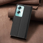 BINFEN COLOR BF32 PU Leather Phone Case for Oppo A79 5G Litchi Texture RFID Blocking Phone Cover