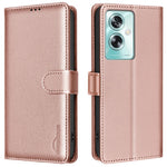 BINFEN COLOR BF32 PU Leather Phone Case for Oppo A79 5G Litchi Texture RFID Blocking Phone Cover