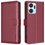 BINFEN COLOR BF32 For Honor X7a 4G Case Leather Phone Cover Magnetic Clasp