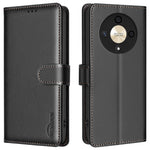 BINFEN COLOR BF32 For Honor X9b 5G / Magic6 Lite 5G Etui Læder Telefoncover Litchi Tekstur
