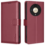 BINFEN COLOR BF32 For Honor X9b 5G / Magic6 Lite 5G Etui Læder Telefoncover Litchi Tekstur