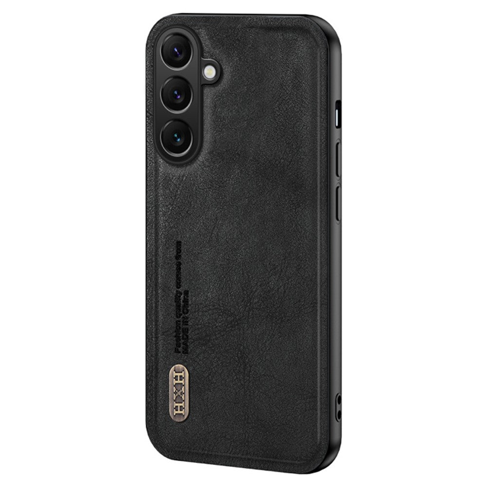 For Samsung Galaxy F15 5G Matte Phone Case TPU+PU Phone Cover Work with Magnetic Car Holder