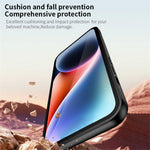 For Samsung Galaxy F15 5G Matte Phone Case TPU+PU Phone Cover Work with Magnetic Car Holder
