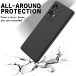 Til Motorola Moto G85 5G / S50 Neo 5G cover med håndledsrem i flydende silikone