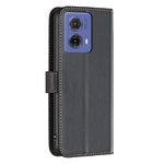 BINFEN COLOR BF17 För Motorola Moto G85 5G / S50 Neo 5G Plånboksfodral i PU-läder