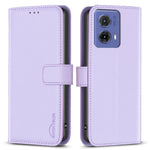 BINFEN COLOR BF17 För Motorola Moto G85 5G / S50 Neo 5G Plånboksfodral i PU-läder