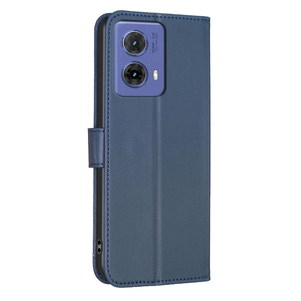 For Motorola Moto G85 5G / S50 Neo 5G Case Clover Pattern PU Leather Wallet Phone Cover