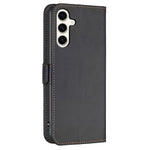 BINFEN COLOR BF31 til Samsung Galaxy S24 FE Etui med Pung Stand PU Læder Flip Telefon Cover