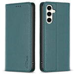 BINFEN COLOR BF18 til Samsung Galaxy S24 FE Etui PU Læder Kortholder Telefon Cover