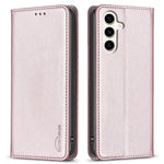 BINFEN COLOR BF18 til Samsung Galaxy S24 FE Etui PU Læder Kortholder Telefon Cover