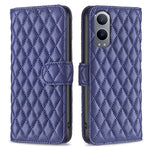 BINFEN COLOR BF Style-14 lædercover til OnePlus Nord CE4 Lite 5G / Oppo K12x 5G (Kina), diamantmønstret mobilcover