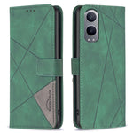 BINFEN COLOR För OnePlus Nord CE4 Lite 5G / Oppo K12x 5G (Kina) mobilskal Plånboksfodral Geometriskt Läderfodral