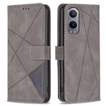 BINFEN COLOR För OnePlus Nord CE4 Lite 5G / Oppo K12x 5G (Kina) mobilskal Plånboksfodral Geometriskt Läderfodral