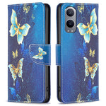 For OnePlus Nord CE4 Lite 5G Case Leather Phone Cover Pattern Printing