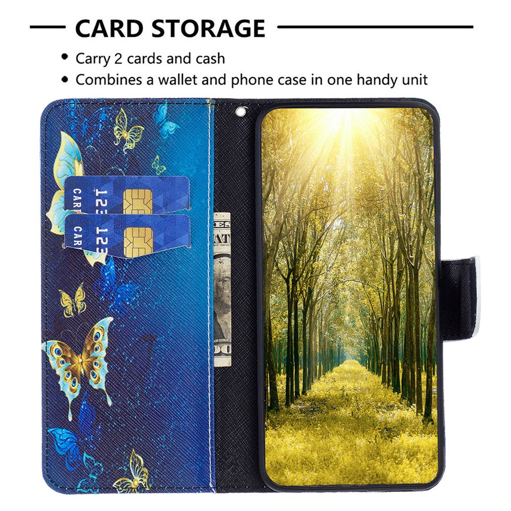 For OnePlus Nord CE4 Lite 5G Case Leather Phone Cover Pattern Printing