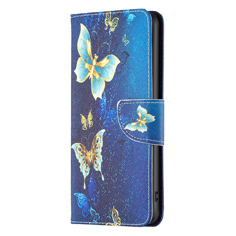 For OnePlus Nord CE4 Lite 5G Case Leather Phone Cover Pattern Printing