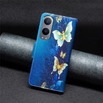 For OnePlus Nord CE4 Lite 5G Case Leather Phone Cover Pattern Printing