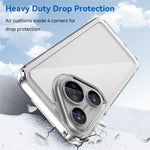 For Huawei Pura 70 Case Electroplated Buttons Ultra-Clear Phone Cover (Big Rear Lens Hole)