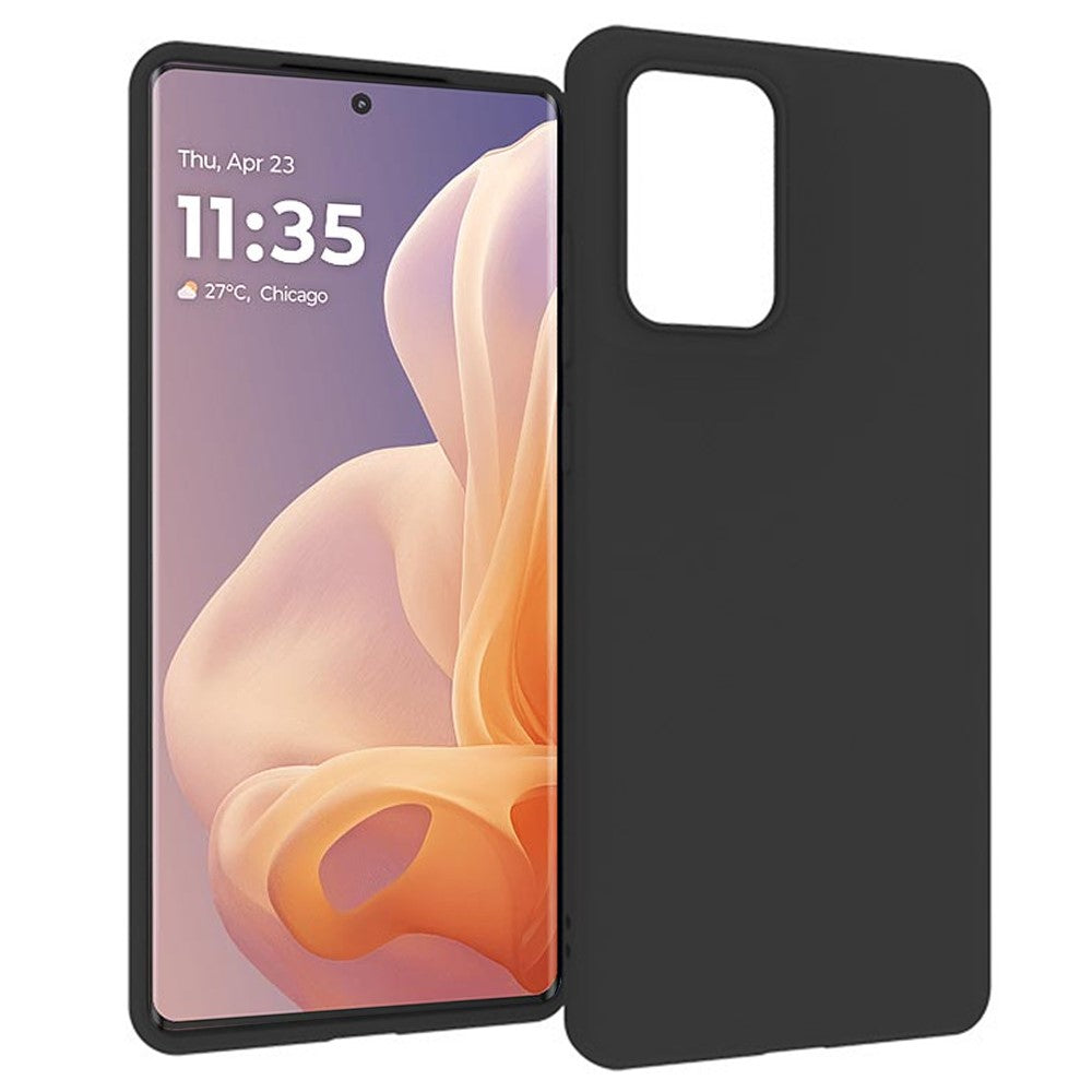 Til Motorola Moto G85 5G / S50 Neo 5G Cover Blødt TPU Blankt Telefoncover (Stort baglinsehul)