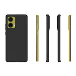 Til Motorola Moto G85 5G / S50 Neo 5G Cover Blødt TPU Blankt Telefoncover (Stort baglinsehul)
