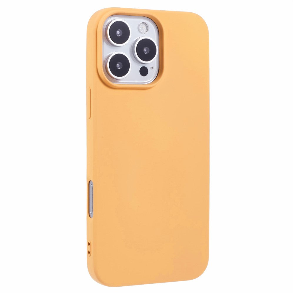 For iPhone 16 Pro Max TPU Case Shockproof Soft TPU Fiber Lining Phone Cover