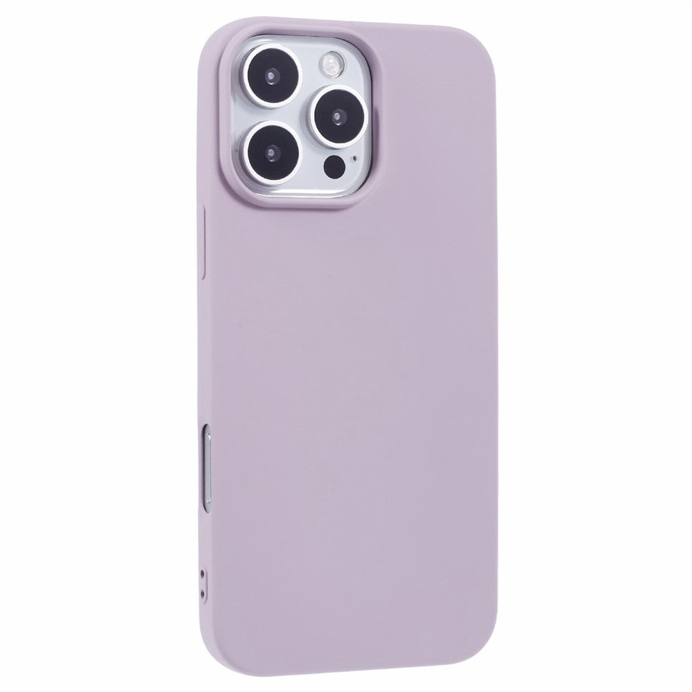 For iPhone 16 Pro Max TPU Case Shockproof Soft TPU Fiber Lining Phone Cover