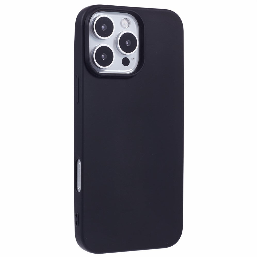 For iPhone 16 Pro Max TPU Case Shockproof Soft TPU Fiber Lining Phone Cover