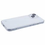 For iPhone 14 Plus Borderless Case Clear Hard PC Phone Cover