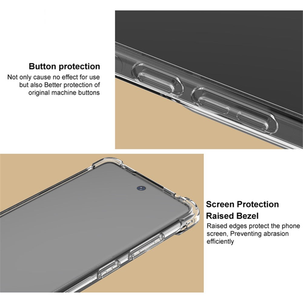 IMAK För OnePlus Nord CE4 Lite 5G / Oppo K12x 5G (Kina) Skal Airbagskyddande Anti-fall TPU mobilskal